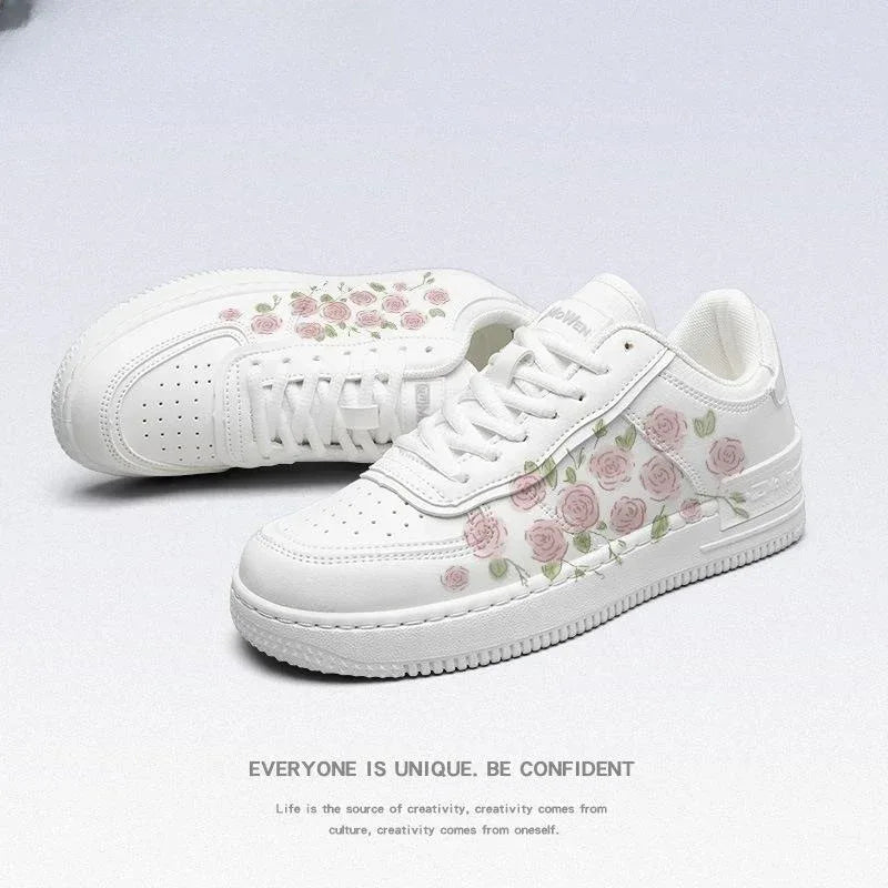 White Shoes Girls' Sneakers Autumn New - DanaFashionstore