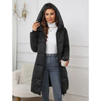 Women's Design Hooded Mid-Length Thickened Coat 2026 - Winter Jacket - DanaFashionstore