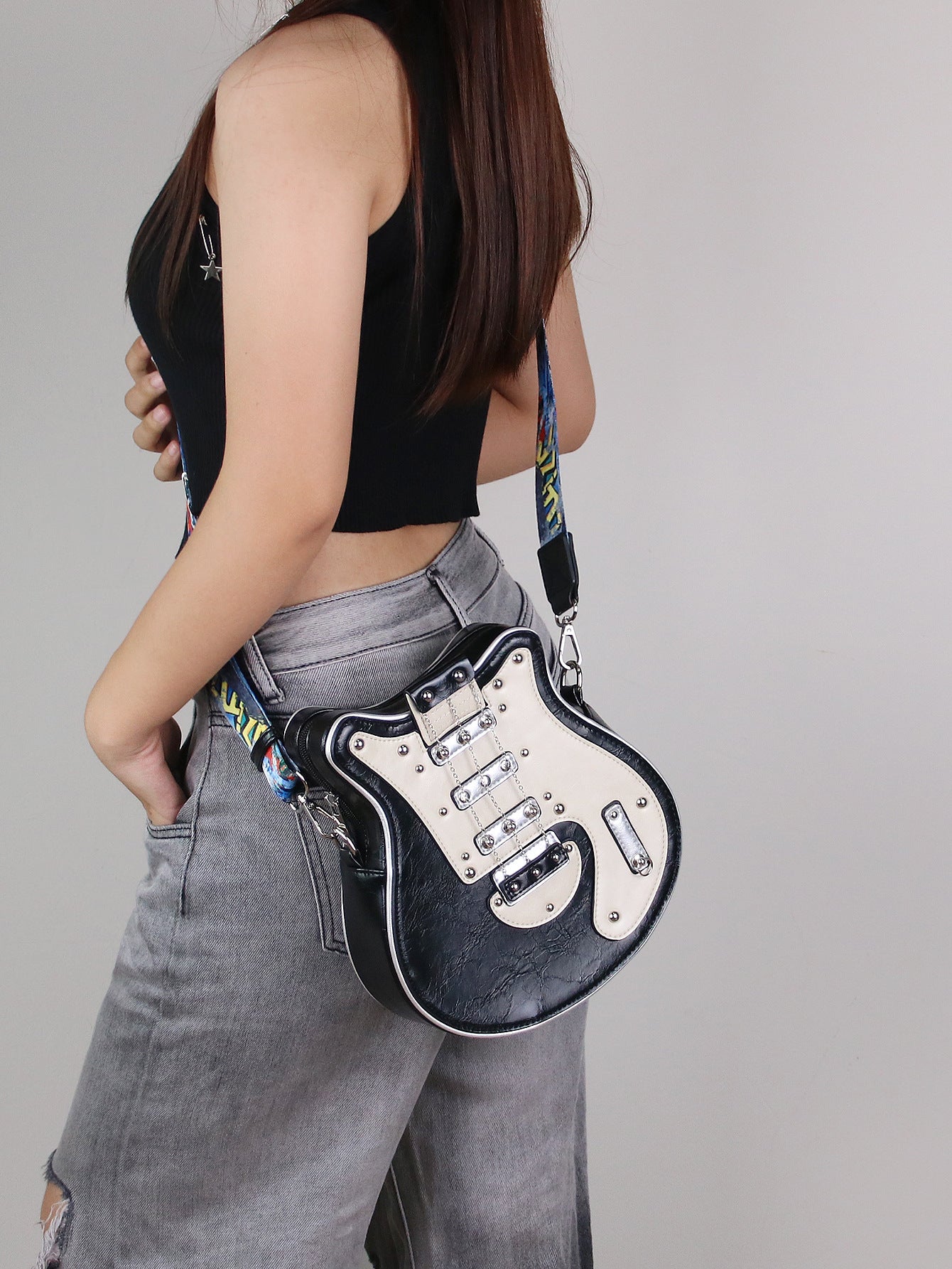 Fashion Personalized Messenger Guitar Women's Bag