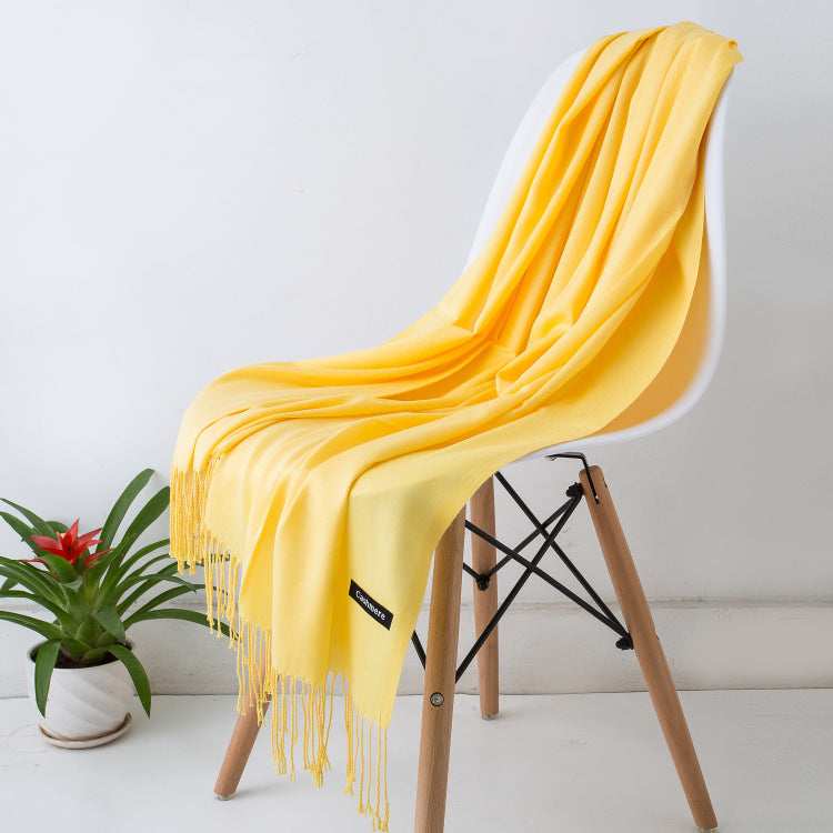 Thin Spring And Summer Long Air-conditioned Shawl
