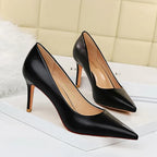 Shallow pointed high heels - DanaFashionstore