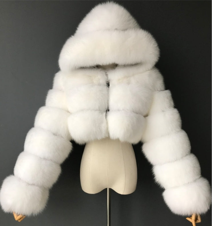 New Winter Faux Fur Coat for Women Dana Fashion