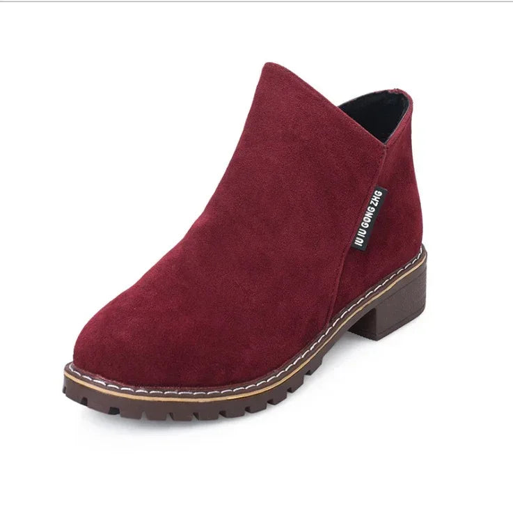 Korean version plus velvet Martin boots - DanaFashionstore
