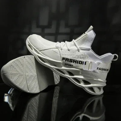 Casual sneakers flying woven mesh shoes - DanaFashionstore