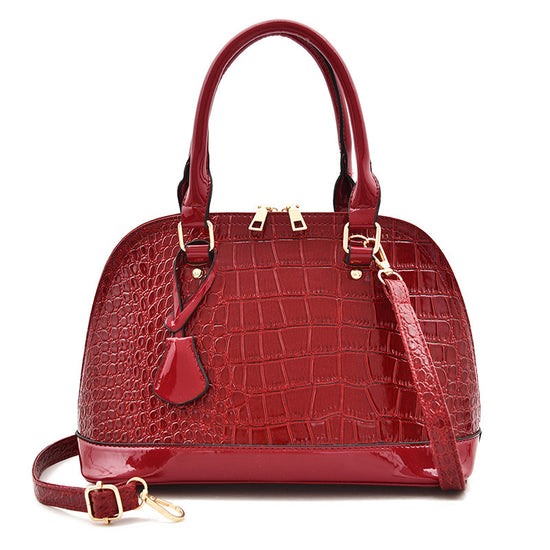 Large Capacity Shiny Shoulder Bag Crossbody - Dana Fashion