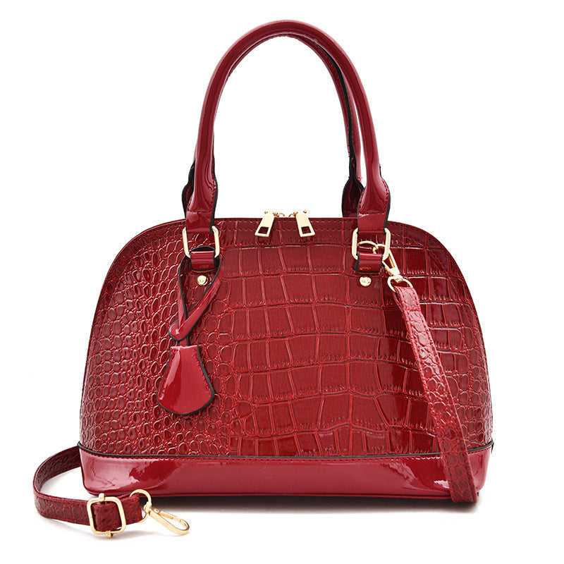 Large Capacity Shiny Shoulder Bag Crossbody - Dana Fashion