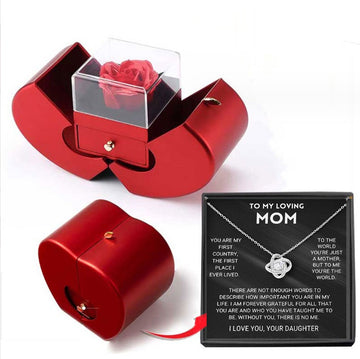 Necklace Silver Apple Box