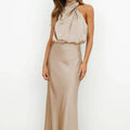Summer Sleeveless Dress Ins Fashion Elegant Evening Party Club Clothing For Women - DanaFashionstore
