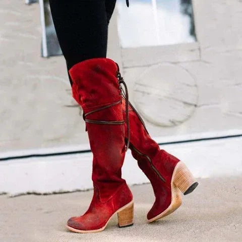 Autumn And Winter Warm Boots Over The Knee Boots Long Boots - DanaFashionstore
