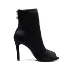 Black Elastic Latin Dance Shoes - DanaFashionstore