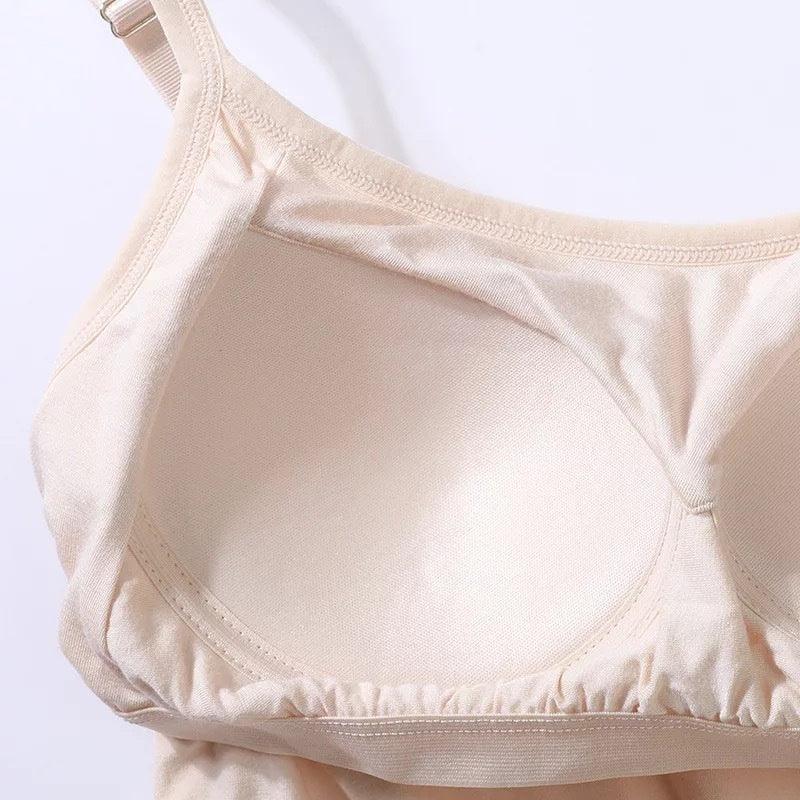 Modal Long Women's Sling Vest Inner Match Tube Top Home Wear Wear-free Bra Pieces - DanaFashionstore
