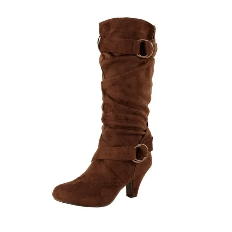 Women's boots with high heels - DanaFashionstore