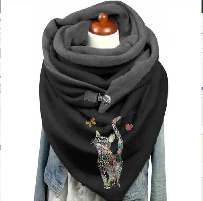 Women's Fashion Leisure Warm Clip Scarf - DanaFashionstore