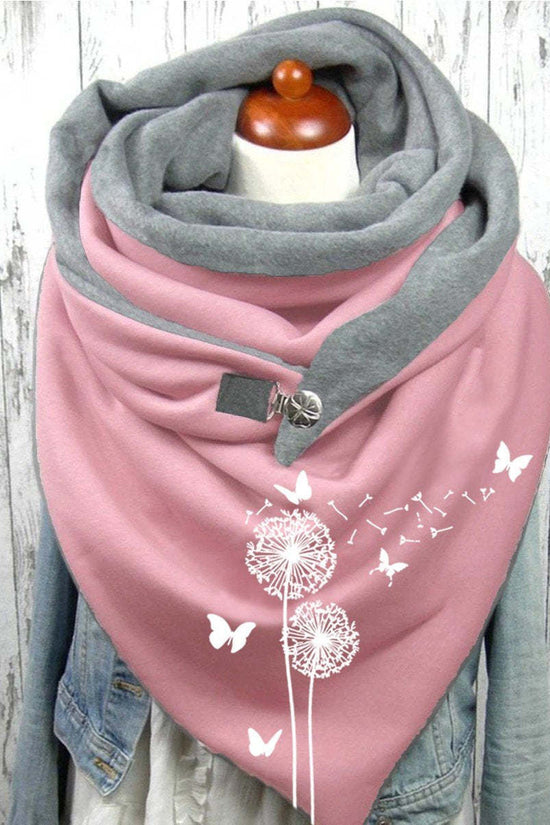 Women's Fashion Leisure Warm Clip Scarf