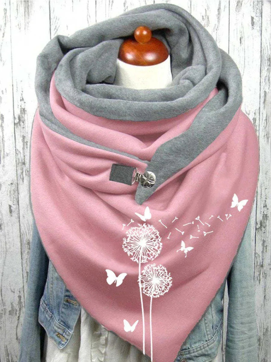 Women's Fashion Leisure Warm Clip Scarf - DanaFashionstore