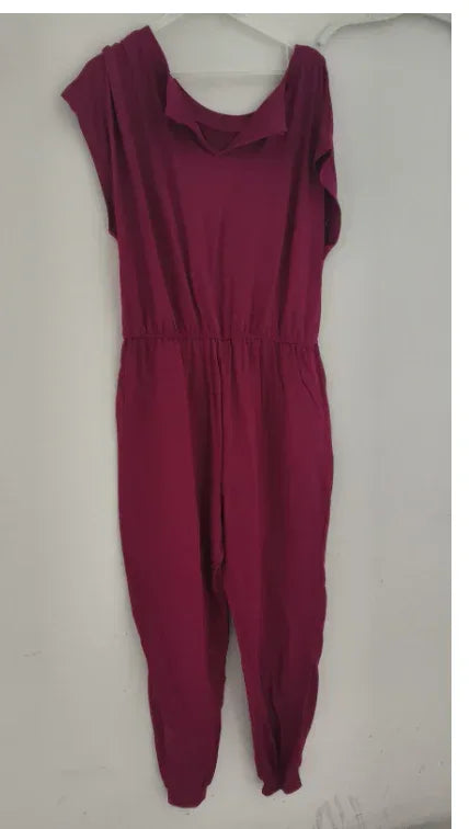 Fashion Slant Shoulder Jumpsuit 2026 - Short Sleeve Pocket Jumpsuit - DanaFashionstore