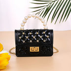 Women's Fashion Pearl Hand Shoulder Messenger Bag - DanaFashionstore