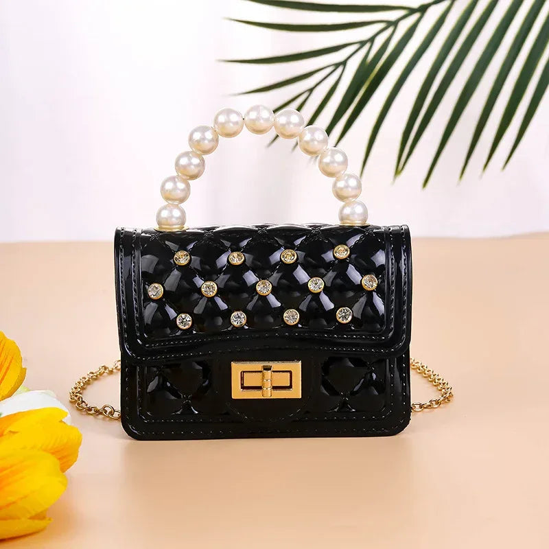 Women's Fashion Pearl Hand Shoulder Messenger Bag - DanaFashionstore