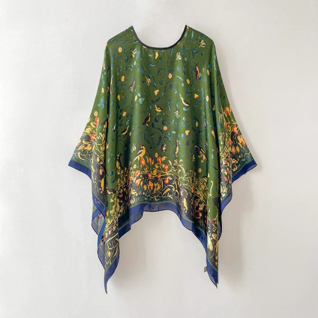 Silk Scarf Artificial Silk Sunscreen Scarf For Women Pullover Shawl - DanaFashionstore