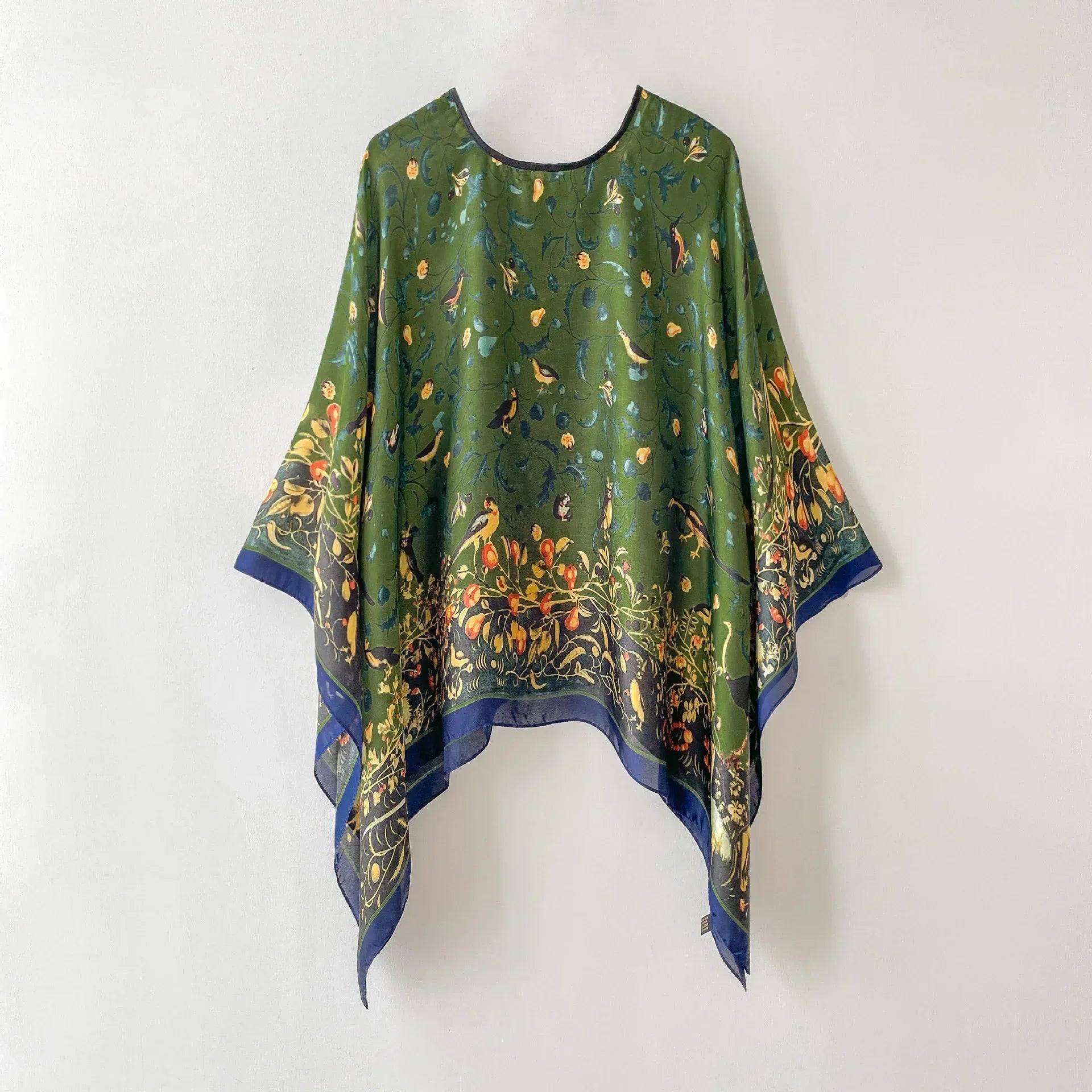 Silk Scarf Artificial Silk Sunscreen Scarf For Women Pullover Shawl - DanaFashionstore