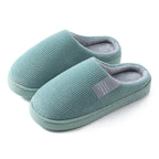 Indoor Corduroy Shoes Warm Plush Home Slipper Anti Slip Floor Bedroom Shoes Autumn Winter - DanaFashionstore