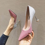 Gradient Sexy Pointed French Stiletto High Heels - DanaFashionstore