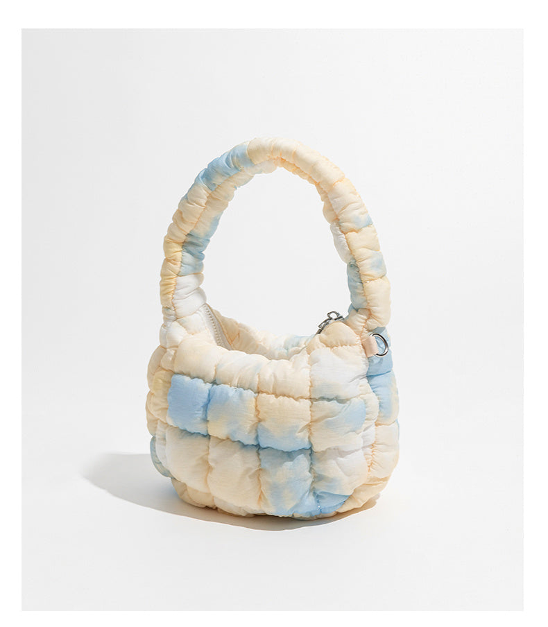 Cloud Bag Bubble Pleated Nylon Puff Handbag - Dana Fashion