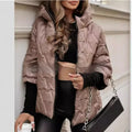 Fashion Hooded Loose-Fitting Patchwork Cotton Jacket 2026 - Long Sleeve Coat - DanaFashionstore