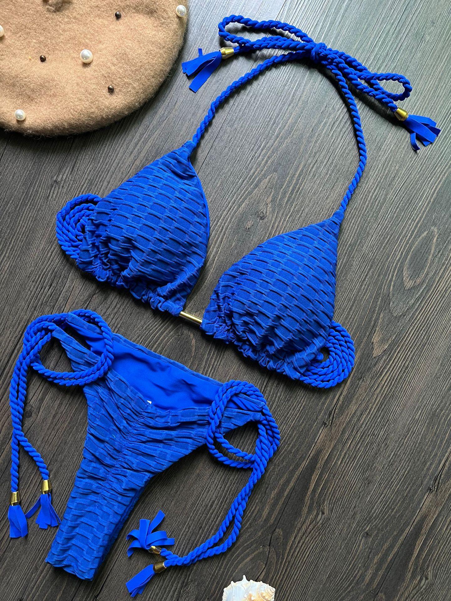 Women's Fashion Braided Rope Bikini Suit - DanaFashionstore