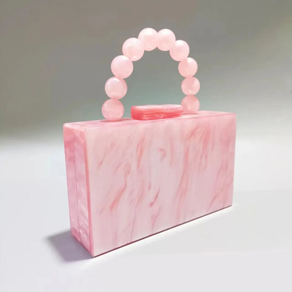 Women's Fashion Pearlescent Acrylic Evening Bag - DanaFashionstore
