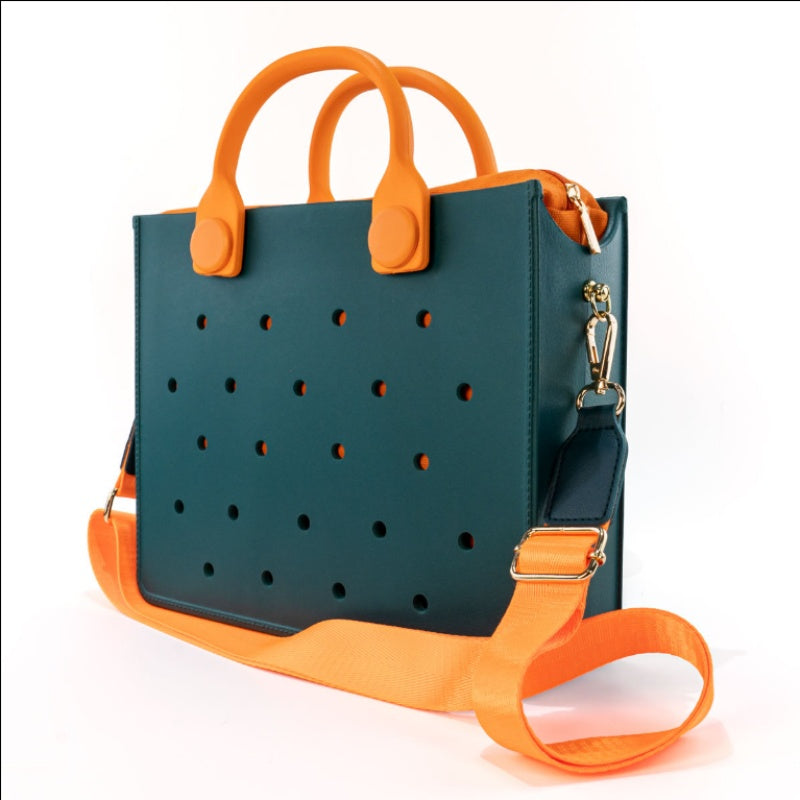 Waterproof EVA Handbag Punching Women's Tote Bags With Shoulder Strap For Women Hand Tote Bag Beach Bag - Dana Fashion