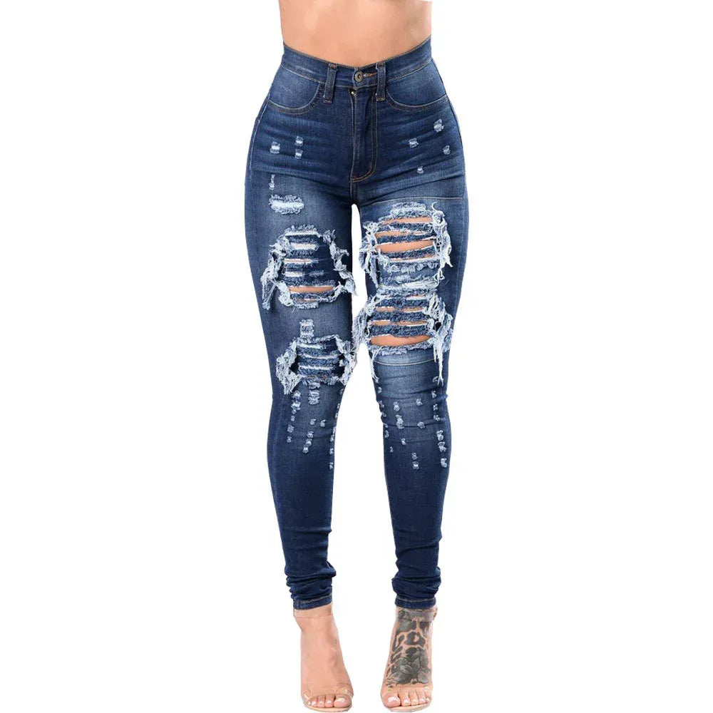 Ripped Jeans For Women Skinny Pants - DanaFashionstore