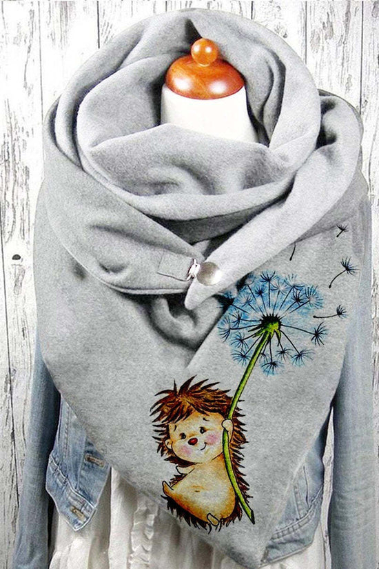 Women's Fashion Leisure Warm Clip Scarf