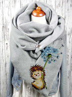 Women's Fashion Leisure Warm Clip Scarf - DanaFashionstore