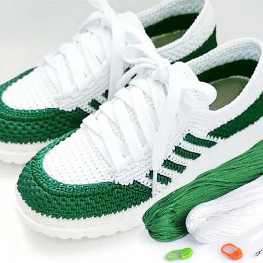 Hand Woven Sandals Hollow Crochet Breathable Shoe Material Pack - DanaFashionstore