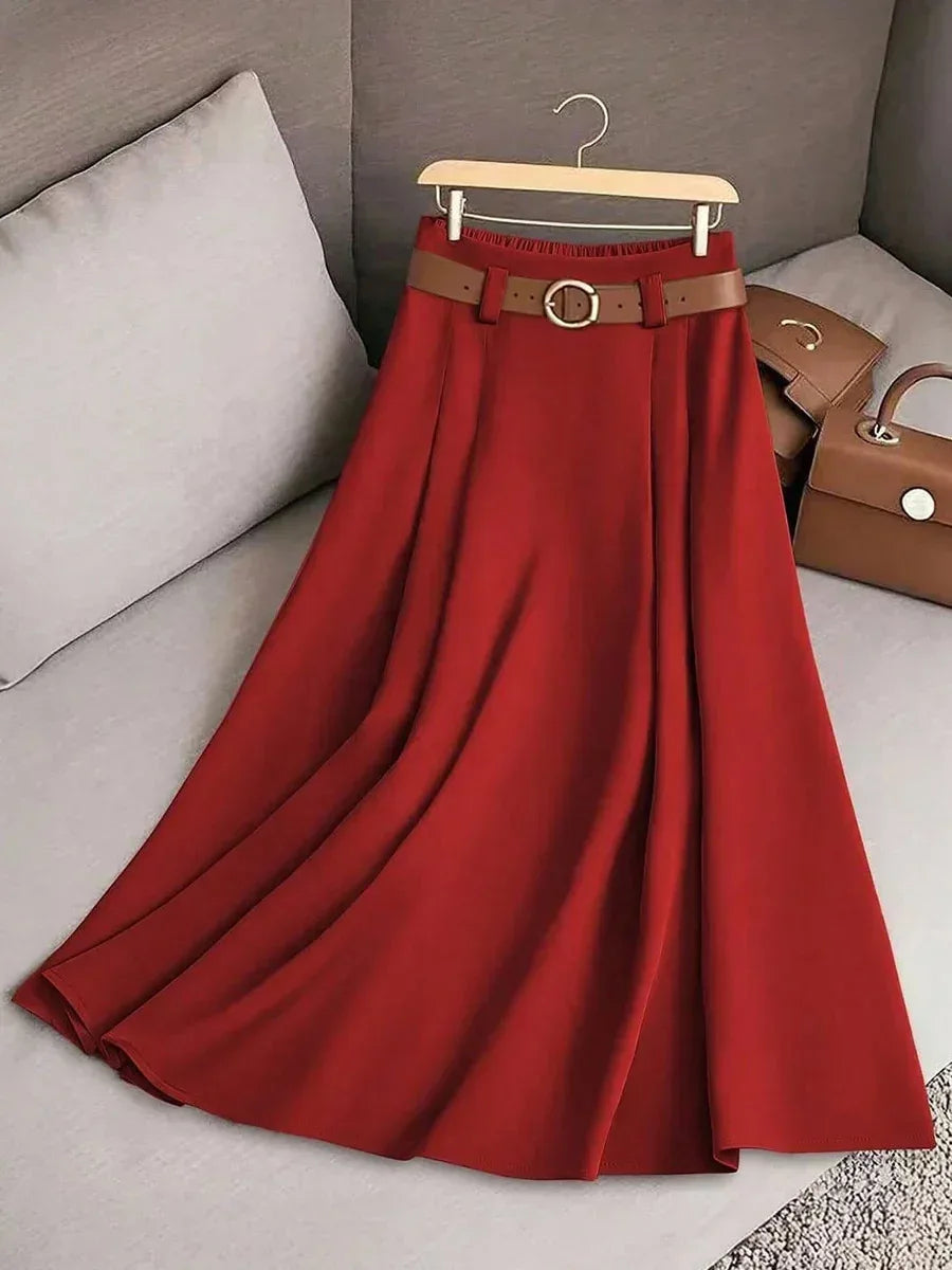 Women's Casual Pleated Skirt Can Be Printed - DanaFashionstore