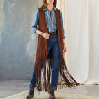 Slim-fit Sleeveless Vest Shawl Jacket - DanaFashionstore