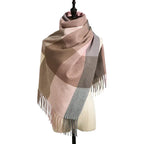 New Cashmere Tassel Thickened Cold And Warm Scarf - DanaFashionstore