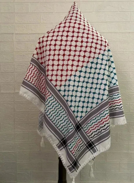 New Four-side Tassel Outdoor Tactics Headscarf - DanaFashionstore