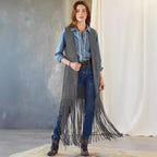 Slim-fit Sleeveless Vest Shawl Jacket - DanaFashionstore