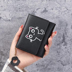Women's Short Three-fold Cat Girls' Purse - DanaFashionstore