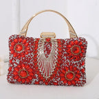 New Metal Handheld Handmade Diamond Inlaid Dinner Bag - DanaFashionstore