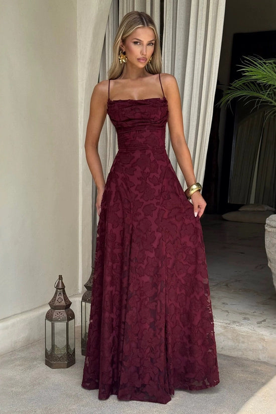 Slim-fit Sling Backless Lace Up Design Dress - Dana Fashion