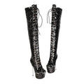 Super High Heels Stiletto Over-the-knee Boots Sequined Boots - DanaFashionstore