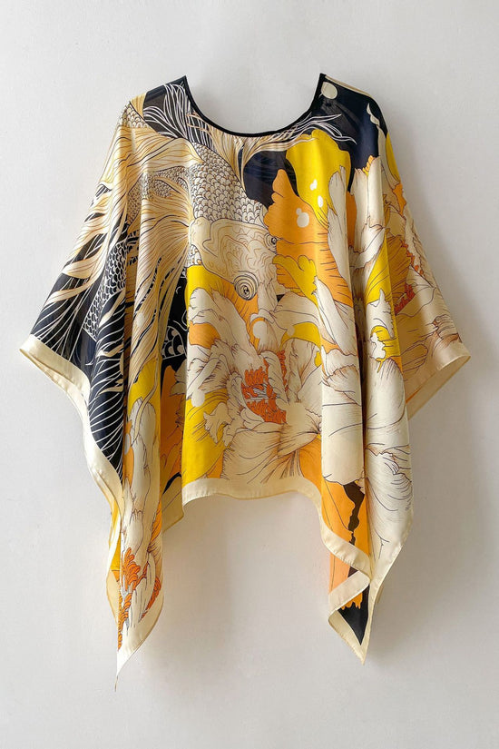 Silk Scarf Artificial Silk Sunscreen Scarf For Women Pullover Shawl
