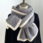 Color Matching Scarf Knitted Wool Scarf - DanaFashionstore