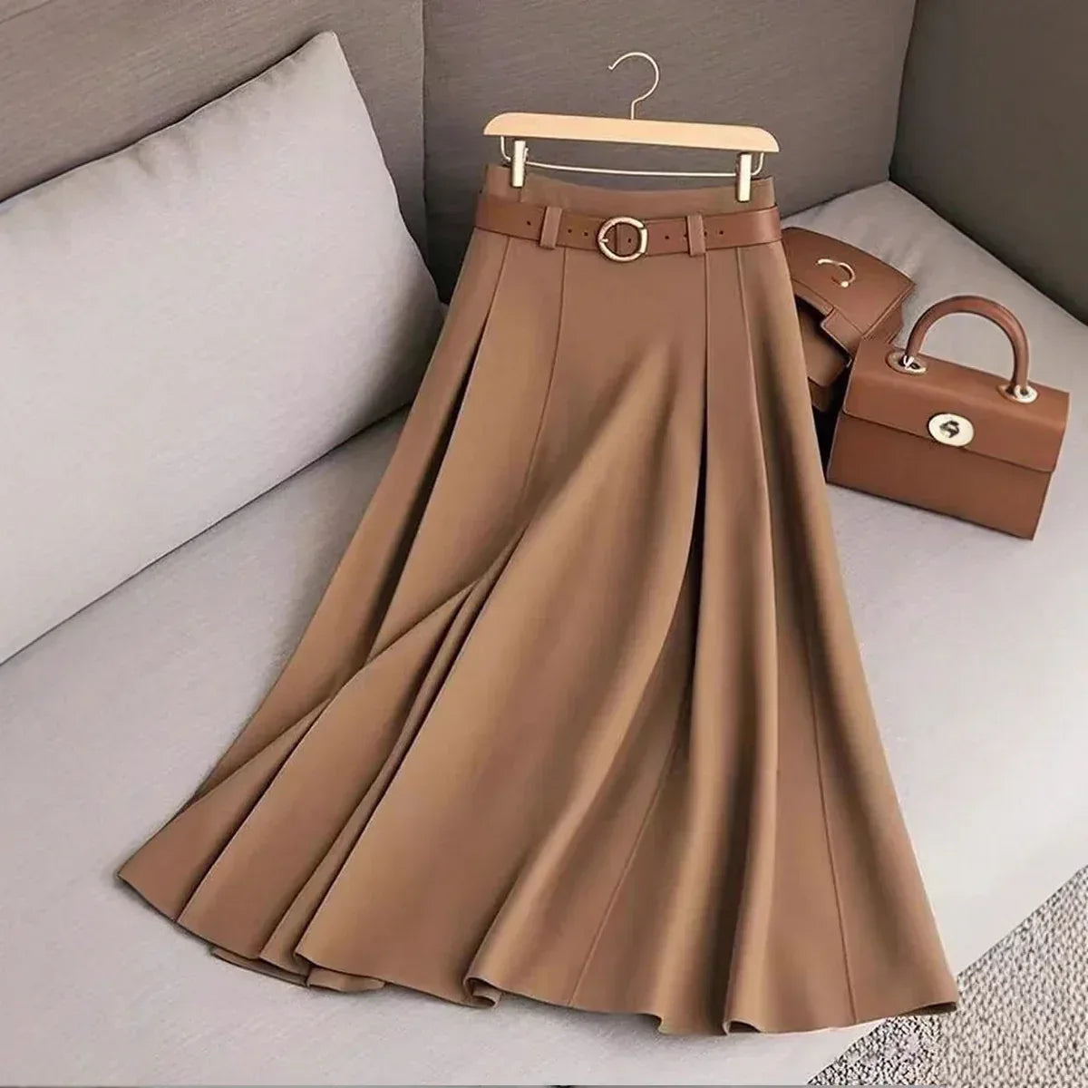 Women's Casual Pleated Skirt Can Be Printed - DanaFashionstore