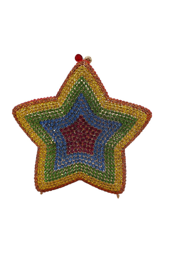 Little Star Studded Diamond Dinner Full Diamond Handbag Dana Fashion