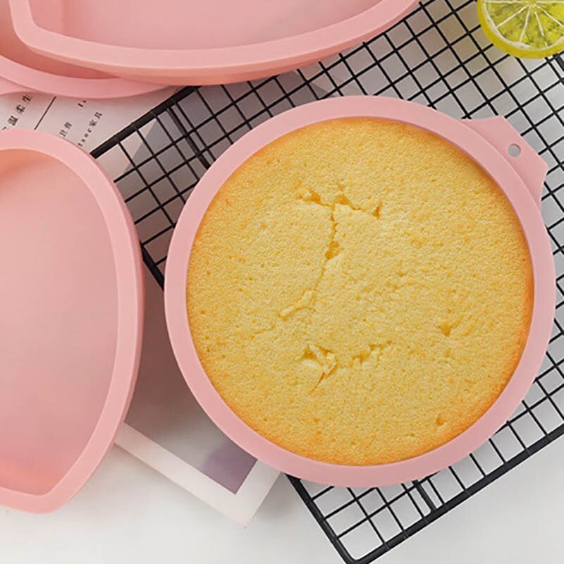6 inch 8 inch rainbow cake baking pan $14.50 Dana Fashion Color: Blue Size: 6inch Style: Heartshaped Dana's Kitchen Product Category: Cake Mould feature: 100% brand new and high quality. Use food grade organic silicon material, easy to handle. Odorless, n