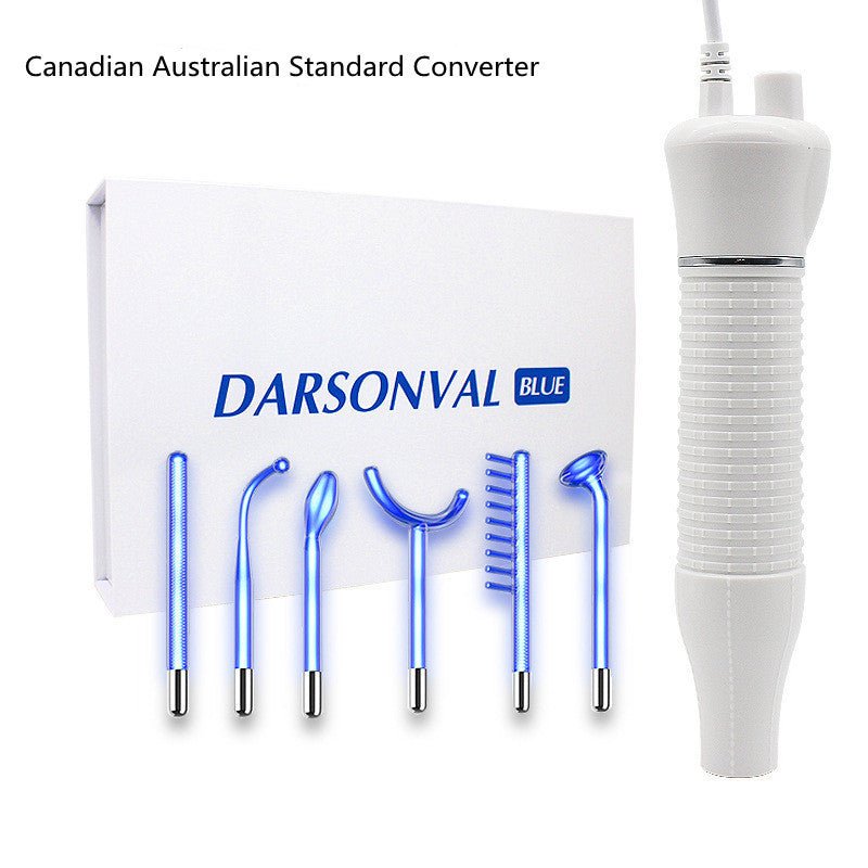 6 Piece High Frequency Electrotherapy Ozone Skin Care $145.00 Dana Fashion Color: White power: AU Beauty Tools Product information: Function: high frequency electrotherapy Is it portable: yes Certification type: CE Color: gray, white Specification: Americ